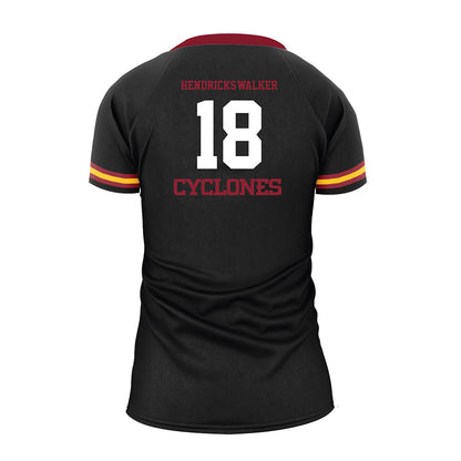 Iowa State - NCAA Women's Volleyball : Amiree Hendricks-Walker - Black Volleyball Jersey