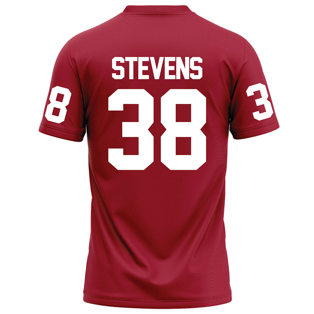 WSU - NCAA Football : Jack Stevens - Red Football Jersey-1