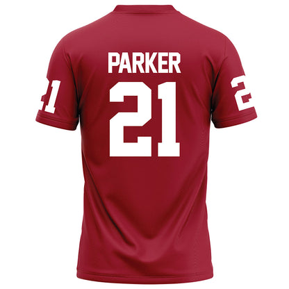 WSU - NCAA Football : Wayshawn Parker - Red Football Jersey