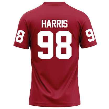 WSU - NCAA Football : Ryan Harris - Red Football Jersey-1