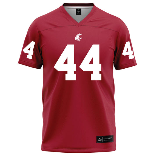 WSU - NCAA Football : Parker McKenna - Red Football Jersey-0