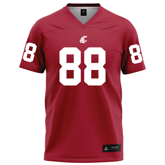 WSU - NCAA Football : Mackenzie Alleyne - Red Football Jersey-0