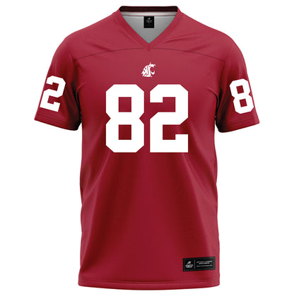 WSU - NCAA Football : Jesiah Cornwell - Red Football Jersey-0