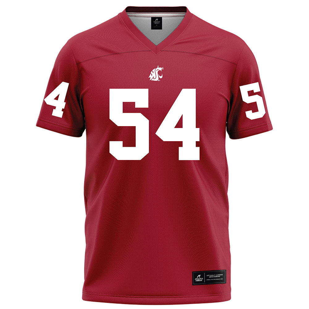 WSU - NCAA Football : Xavier Thorpe - Red Football Jersey-0