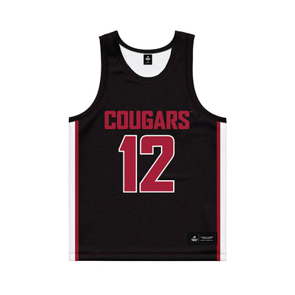 WSU - NCAA Women's Basketball : Kyra Gardner - Black Basketball Jersey