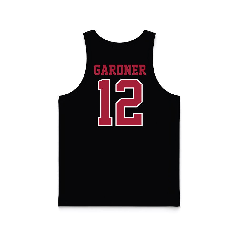 WSU - NCAA Women's Basketball : Kyra Gardner - Black Basketball Jersey