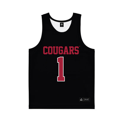 WSU - NCAA Women's Basketball : Malvina Haziri - Black Basketball Jersey-0