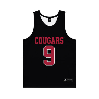 WSU - NCAA Women's Basketball : Tanja Valancic - Black Basketball Jersey-0