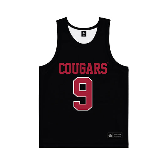 WSU - NCAA Women's Basketball : Tanja Valancic - Black Basketball Jersey-0