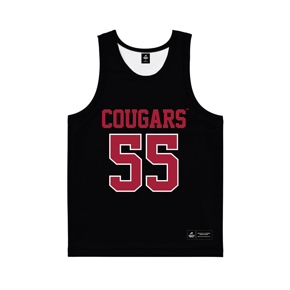 WSU - NCAA Women's Basketball : Malia Ruud - Black Basketball Jersey-0