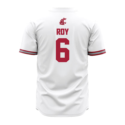 WSU - NCAA Baseball : Gavin Roy - White Jersey-1