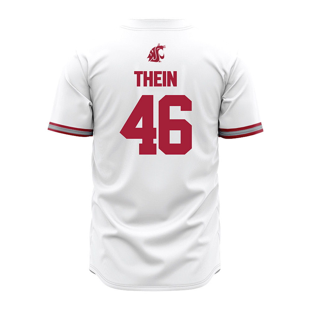 WSU - NCAA Baseball : Noah Thein - White Jersey-1