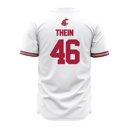 WSU - NCAA Baseball : Noah Thein - White Jersey-1