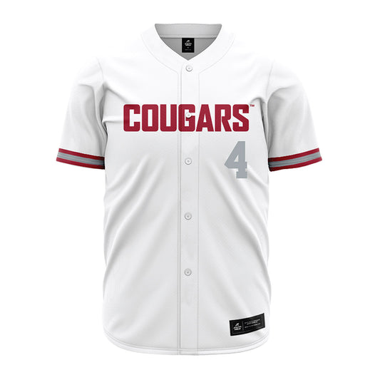 WSU - NCAA Baseball : Alexandre Giguere - White Jersey-0
