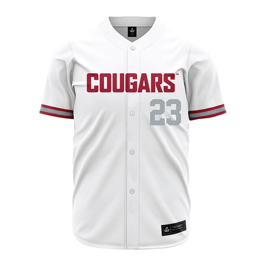 WSU - NCAA Baseball : Max Hartman - White Jersey-0