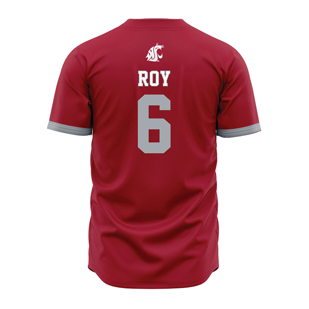 WSU - NCAA Baseball : Gavin Roy - Red Jersey-1