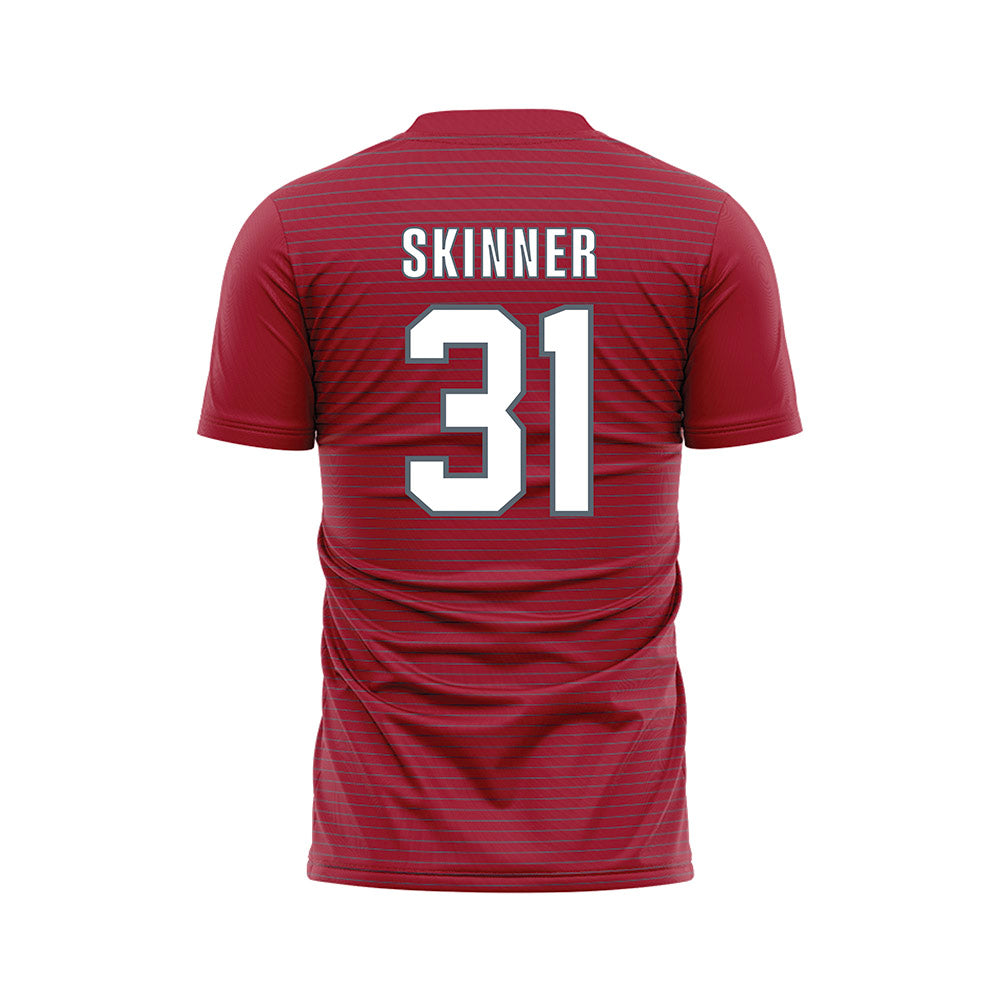 WSU - NCAA Women's Soccer : Rebecca Skinner - Red Soccer Jersey-1