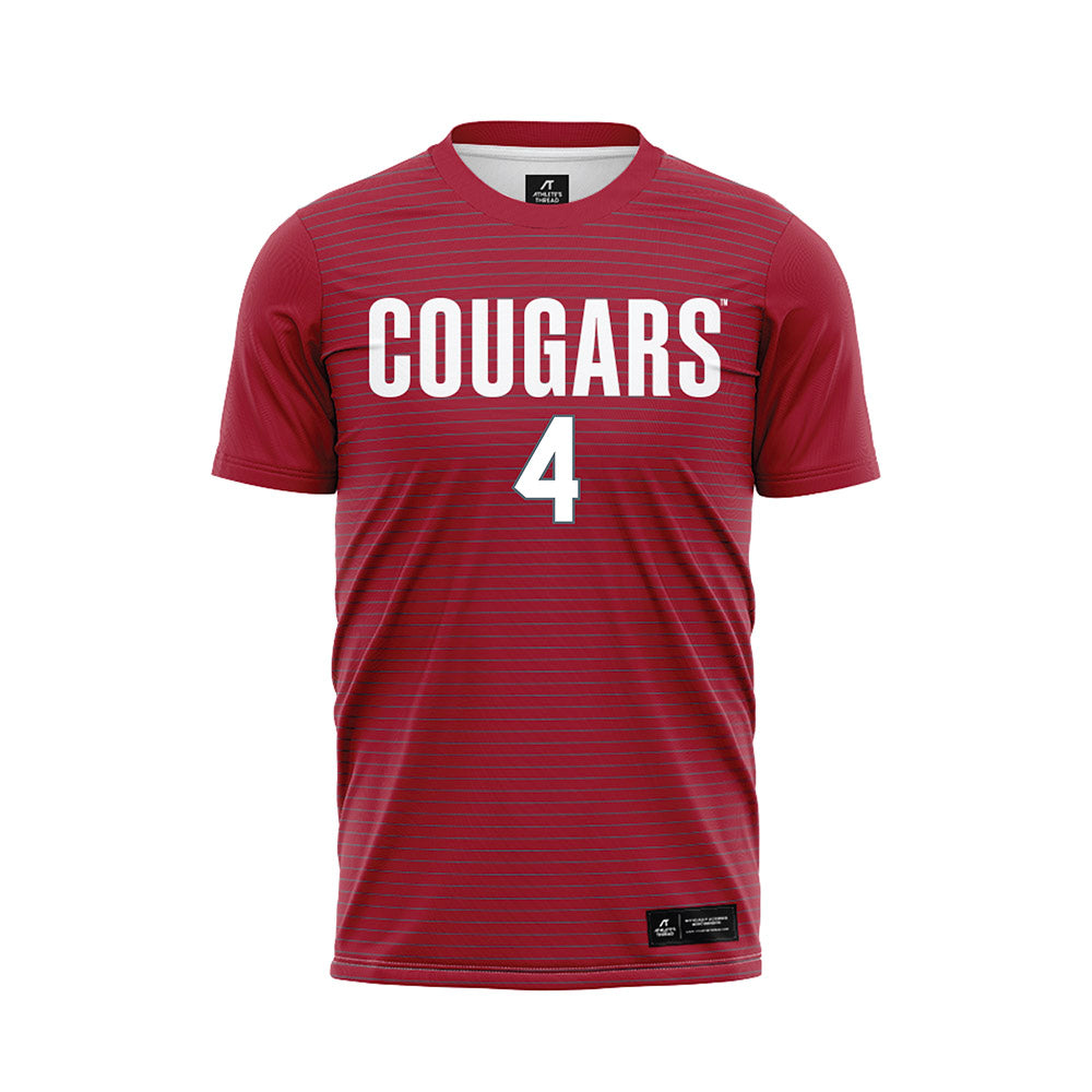 WSU - NCAA Women's Soccer : Grayson Lynch - Red Soccer Jersey