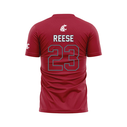 WSU - NCAA Women's Soccer : Ashle Reese - Red Soccer Jersey-1