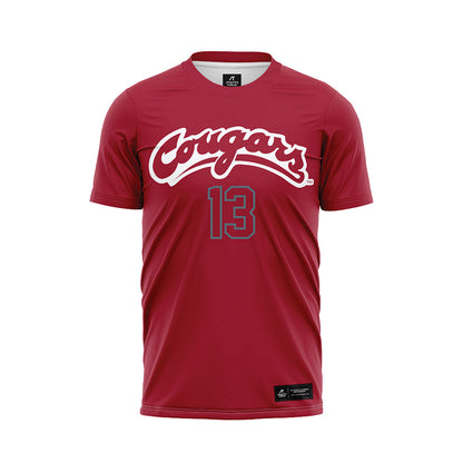WSU - NCAA Women's Soccer : Jamuna Williams - Red Soccer Jersey-0