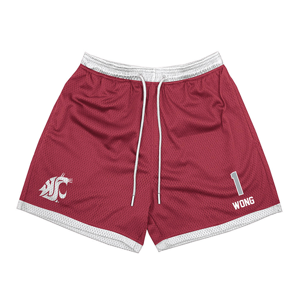 WSU - NCAA Women's Volleyball : Kylie Wong - Shorts-0