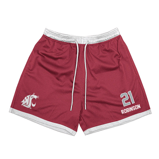 WSU - NCAA Baseball : Dustin Robinson - Shorts-0