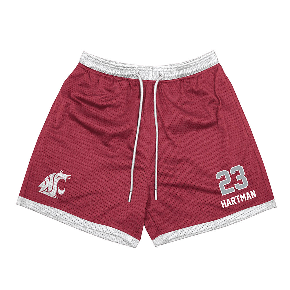 WSU - NCAA Baseball : Max Hartman - Shorts-0