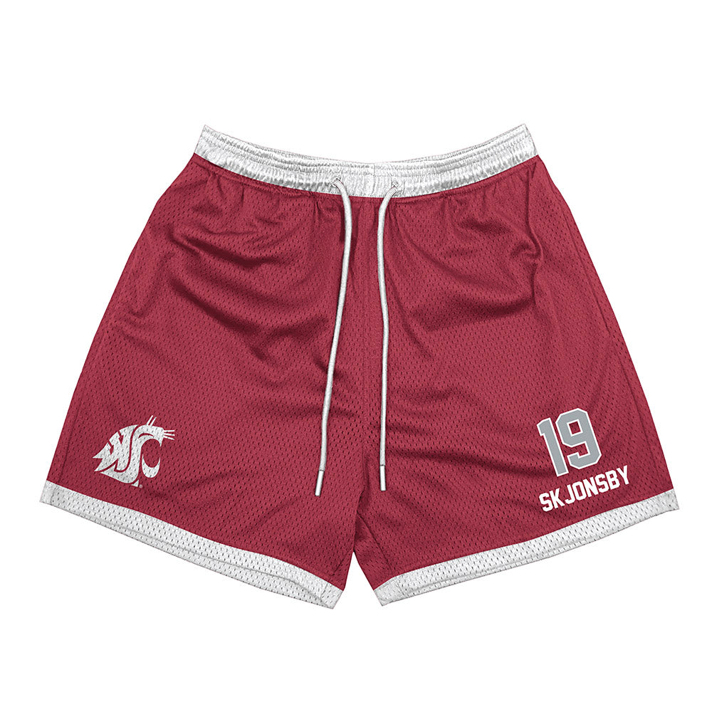 WSU - NCAA Baseball : Ryan Skjonsby - Shorts-0