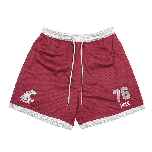 WSU - NCAA Football : Esa Pole - Shorts-0