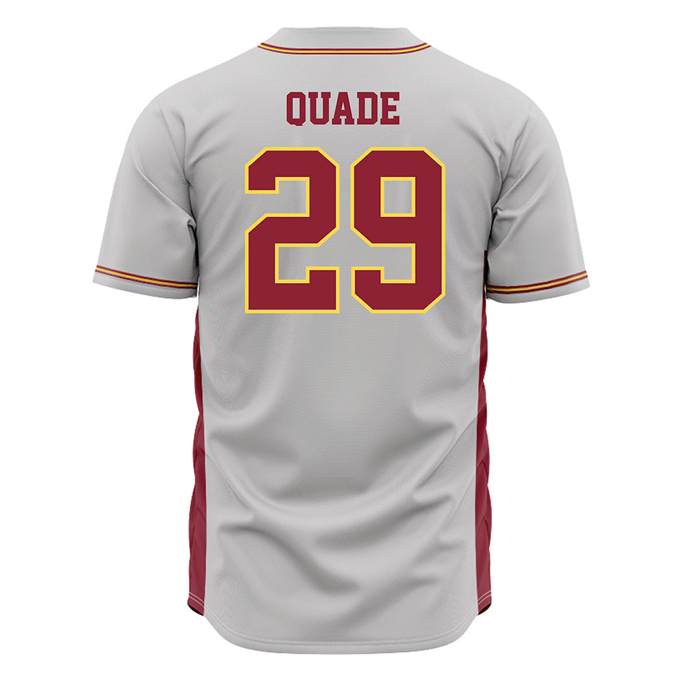 NSU - NCAA Baseball : Gavin Quade - Grey Jersey-1