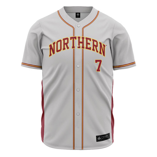 NSU - NCAA Baseball : Collin Lott - Grey Jersey-0