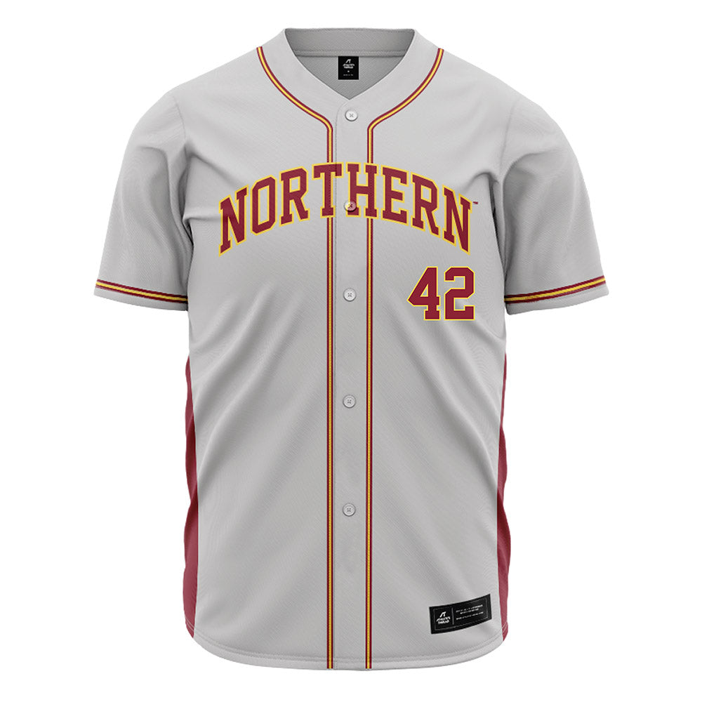 NSU - NCAA Baseball : Austin Reiter - Grey Jersey-0