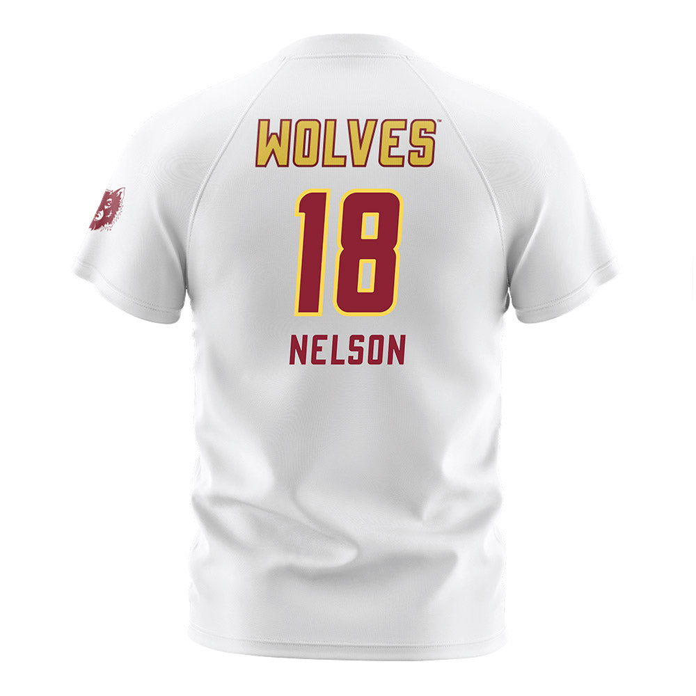 NSU - NCAA Women's Soccer : Clara Nelson - Grey Soccer Jersey-1