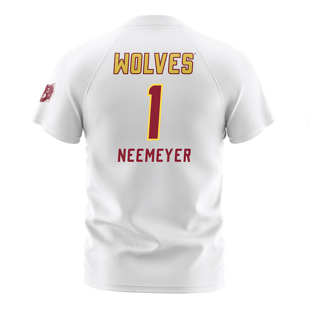 NSU - NCAA Women's Soccer : Ilee Neemeyer - Grey Soccer Jersey-1