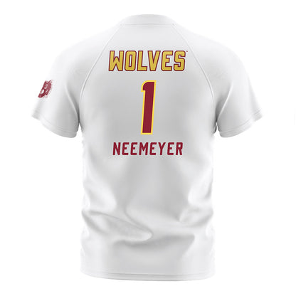 NSU - NCAA Women's Soccer : Ilee Neemeyer - Grey Soccer Jersey-1