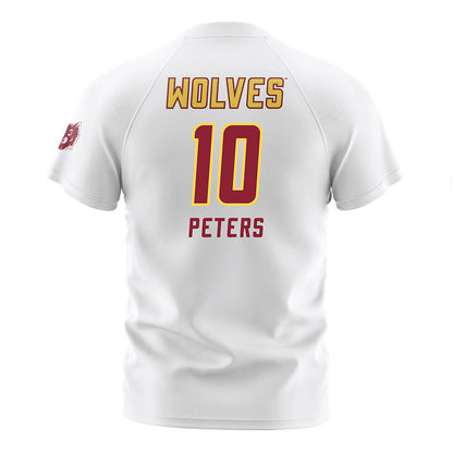 NSU - NCAA Women's Soccer : Deshani Peters - Grey Soccer Jersey-1
