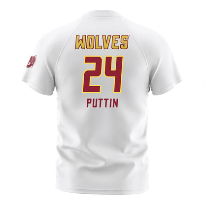 NSU - NCAA Women's Soccer : Emma Puttin - Grey Soccer Jersey-1