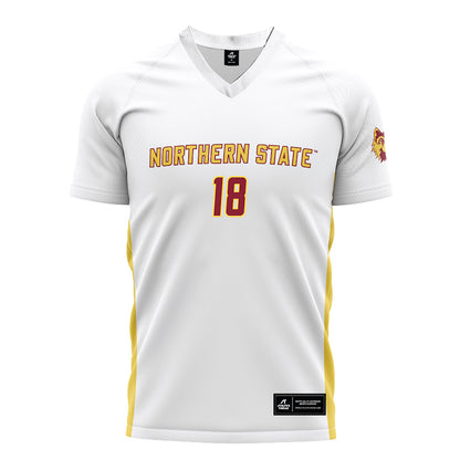 NSU - NCAA Women's Soccer : Clara Nelson - Grey Soccer Jersey-0