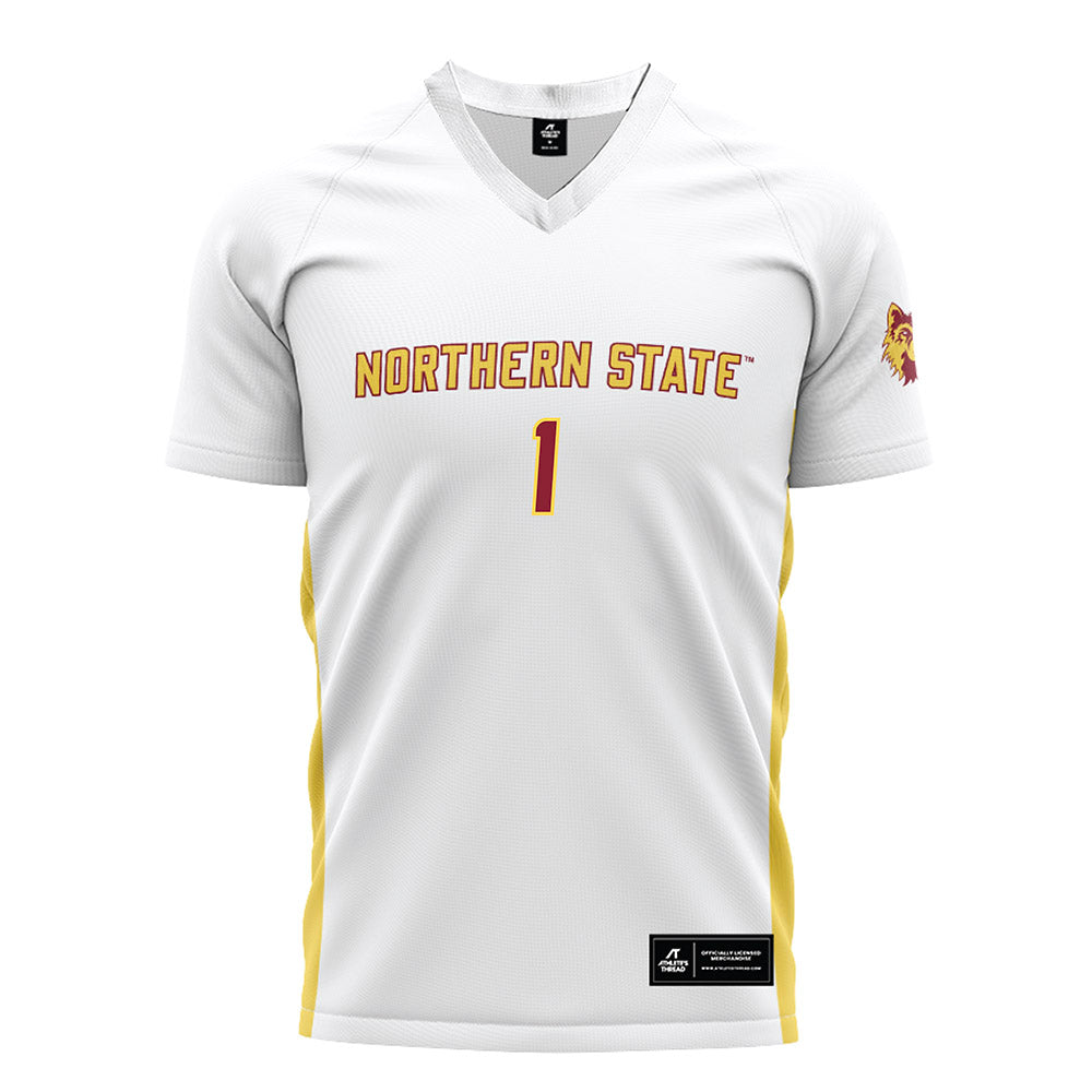 NSU - NCAA Women's Soccer : Ilee Neemeyer - Grey Soccer Jersey-0