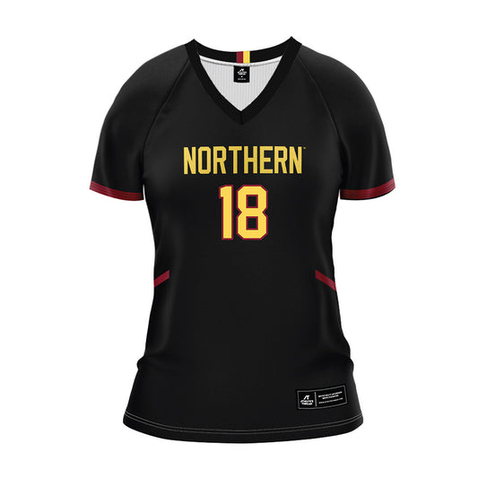 NSU - NCAA Women's Volleyball : Linnea Nesheim - Black Volleyball Jersey-0