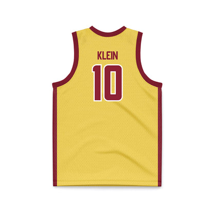 NSU - NCAA Women's Basketball : Lily Klein - Yellow Basketball Jersey