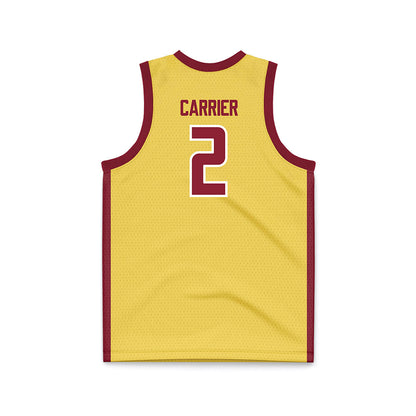 NSU - NCAA Women's Basketball : Makenzie Carrier - Yellow Basketball Jersey-1
