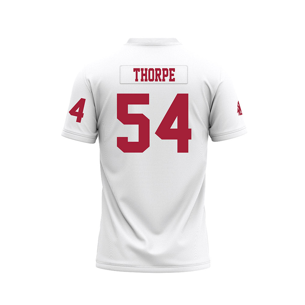 WSU - NCAA Football : Xavier Thorpe - White Football Jersey-1