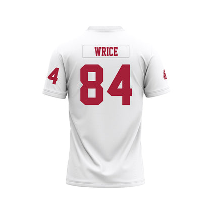 WSU - NCAA Football : Malachi wrice - White Football Jersey-1