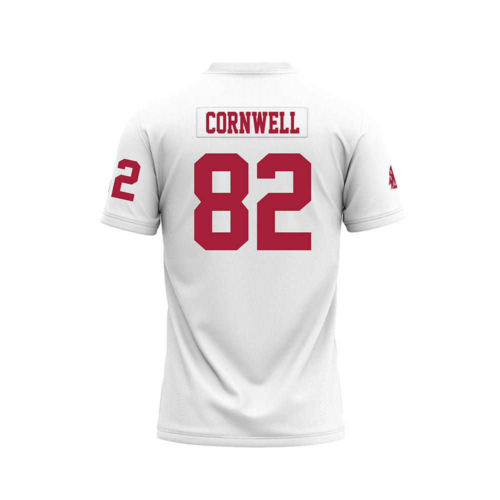 WSU - NCAA Football : Jesiah Cornwell - White Football Jersey-1