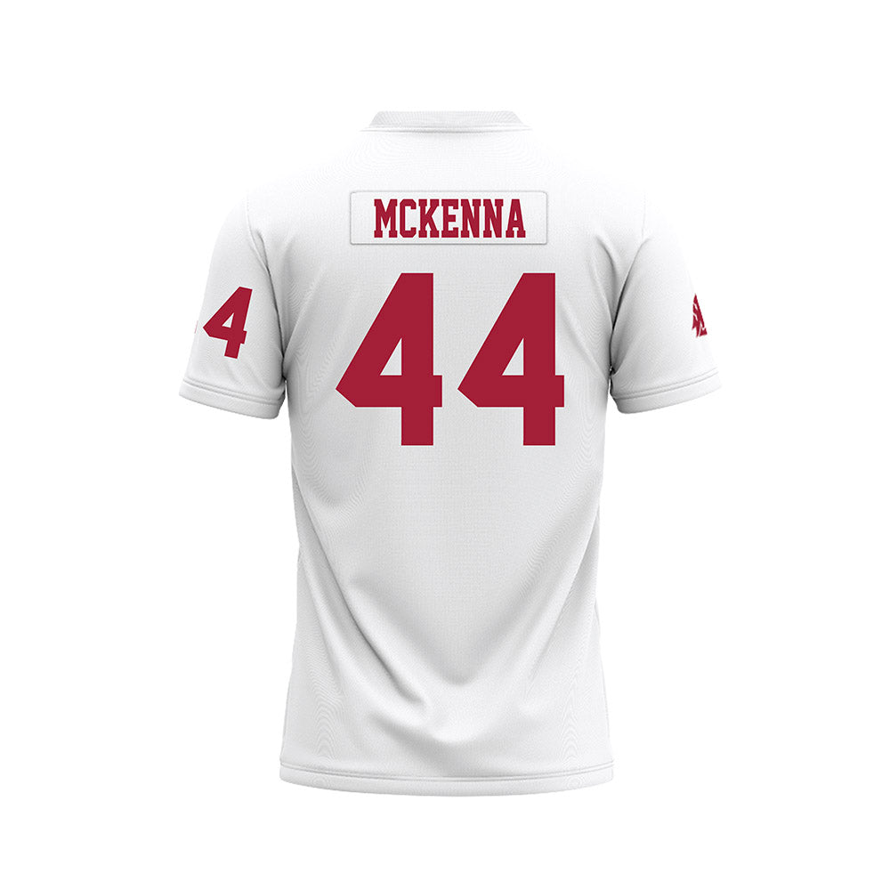 WSU - NCAA Football : Parker McKenna - White Football Jersey-1
