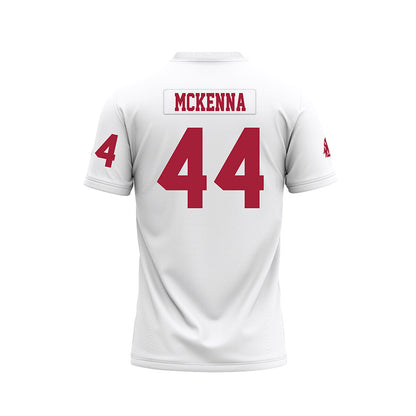 WSU - NCAA Football : Parker McKenna - White Football Jersey-1