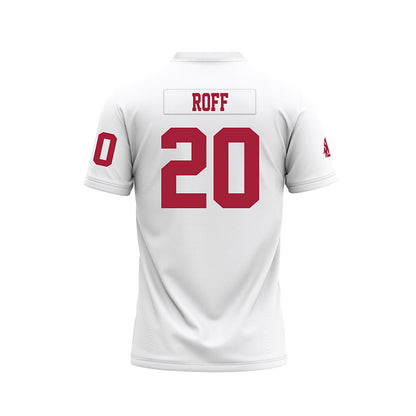 WSU - NCAA Football : Quinn Roff - White Football Jersey