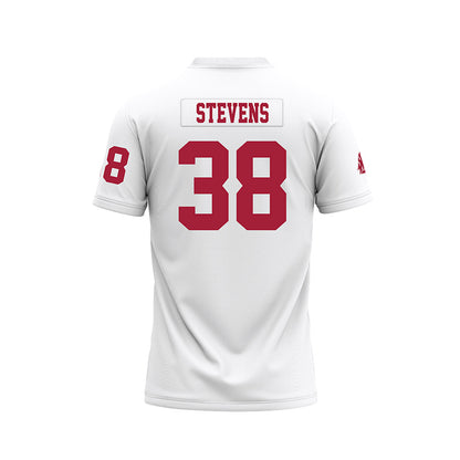 WSU - NCAA Football : Jack Stevens - White Football Jersey-1
