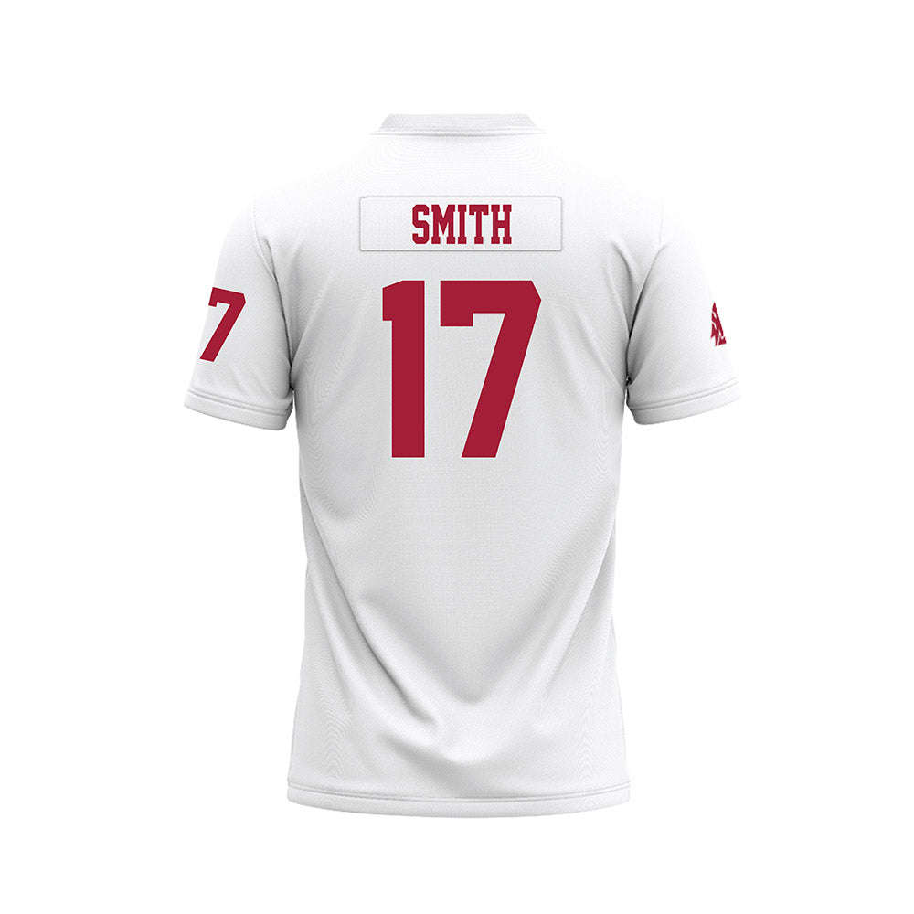 WSU - NCAA Football : Jamarey smith - White Football Jersey-1